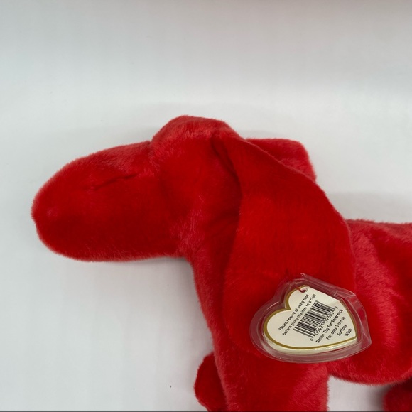 Ty Rover the Red Dog Beanie Buddy New With Tag Protect 1998 - Picture 4 of 7